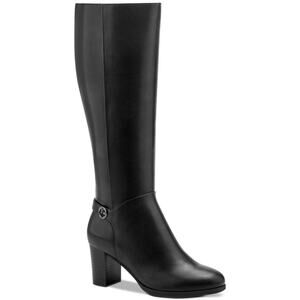 Giani Bernini Women's Adonnys Memory Foam Knee High Dress Boots, Black Size 12M